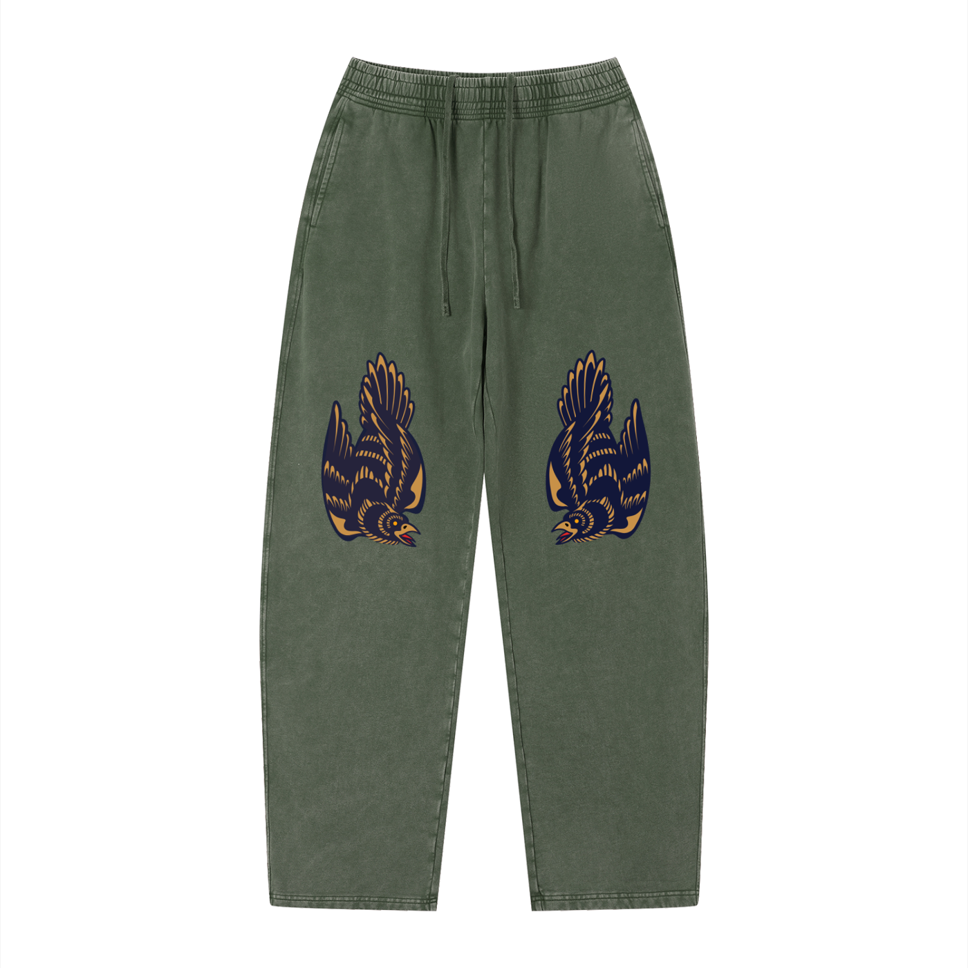 Unisex Vintage Wash Loose Sweatpants
