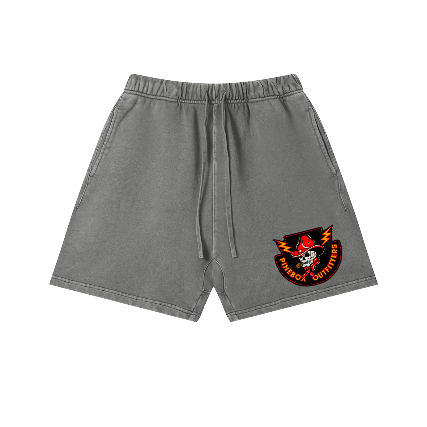 Unisex Vintage Wash 100% Cotton Shorts