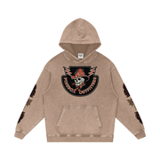 Snow Washed 100% Loose Cotton Hoodie