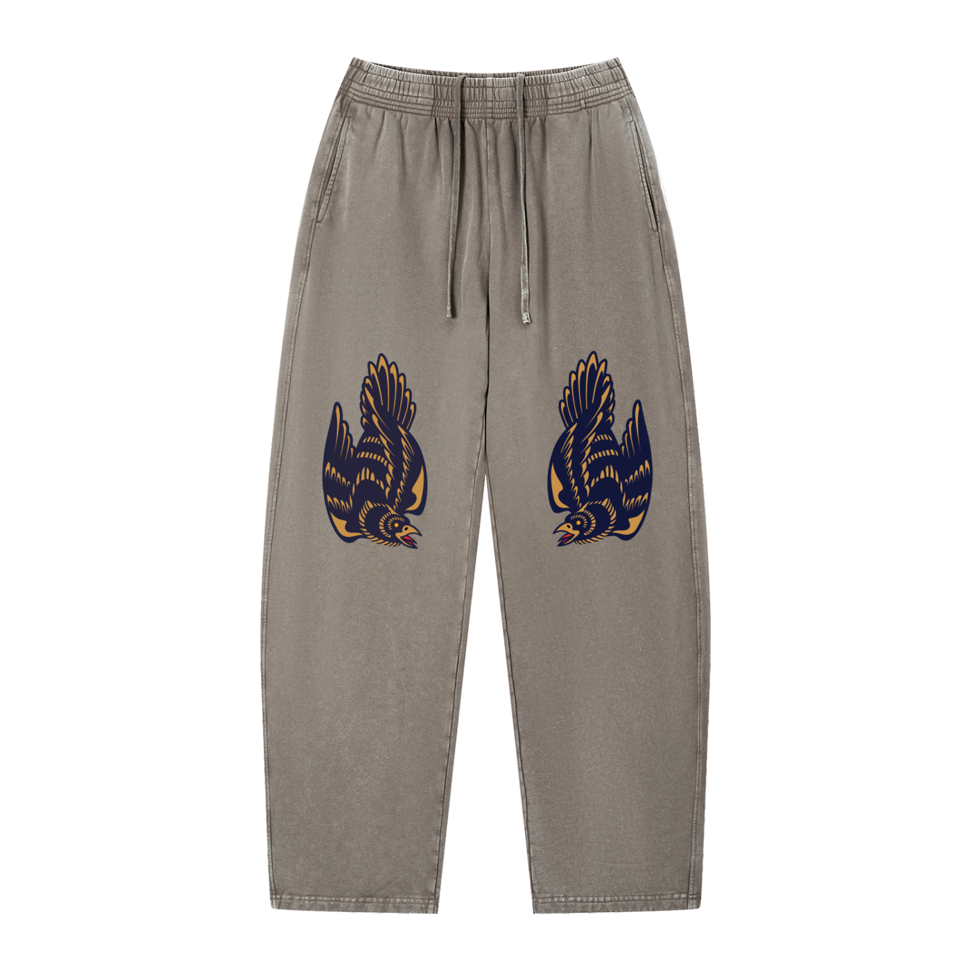 Unisex Vintage Wash Loose Sweatpants