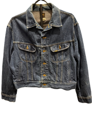 1980's Vintage Western Lee Riders Denim Trucker Jacket