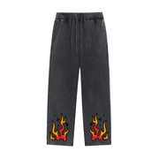 (Fire Britches) Snow Wash Heavyweight Sweatpants