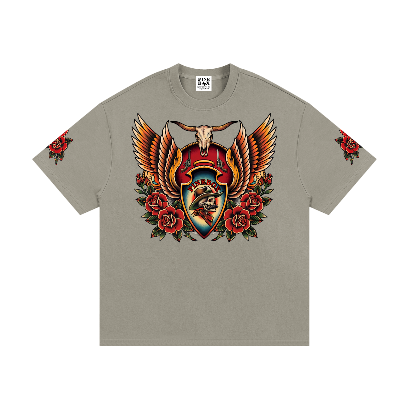 (Rosebud) Essential Heavyweight 100% Cotton T-Shirt