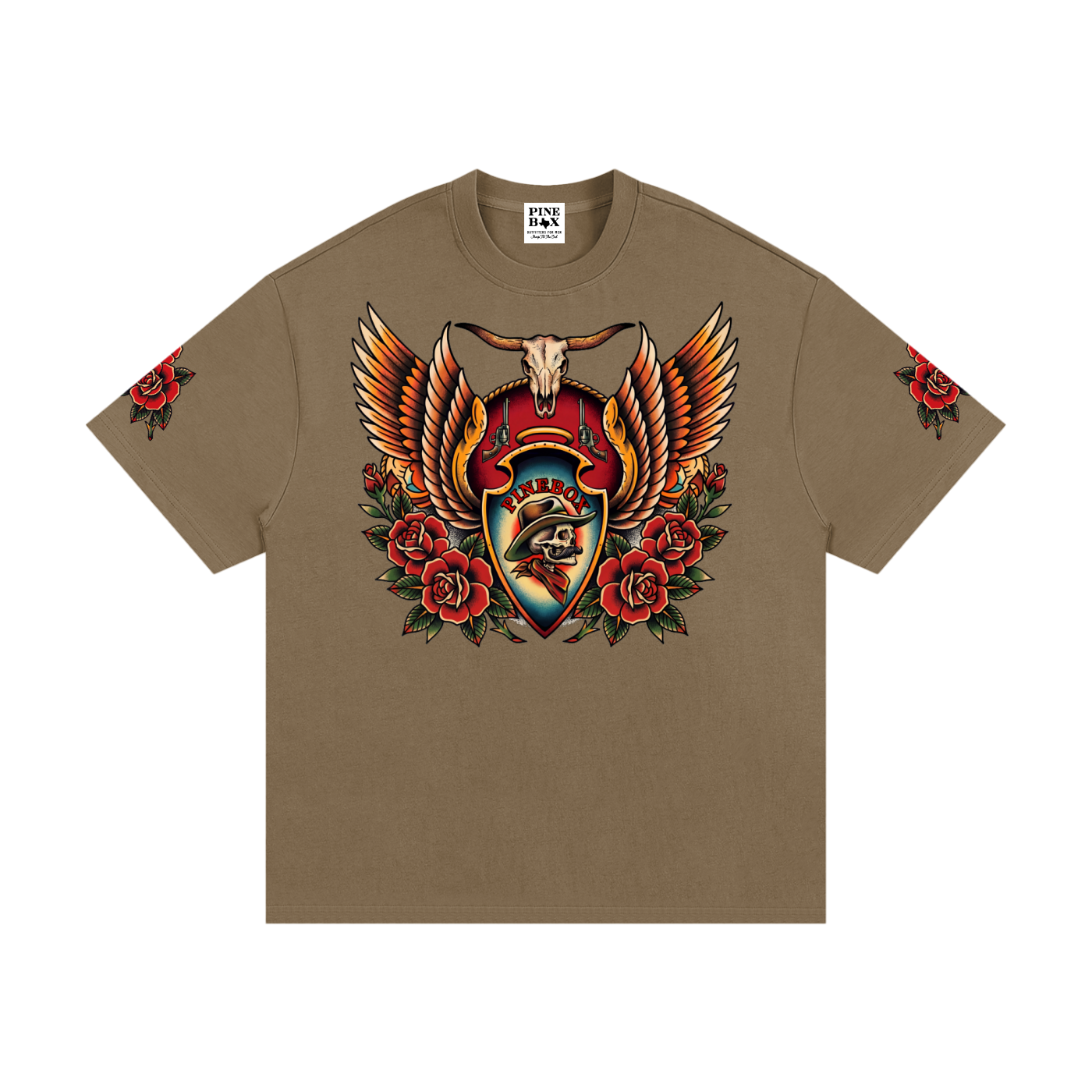 (Rosebud) Essential Heavyweight 100% Cotton T-Shirt
