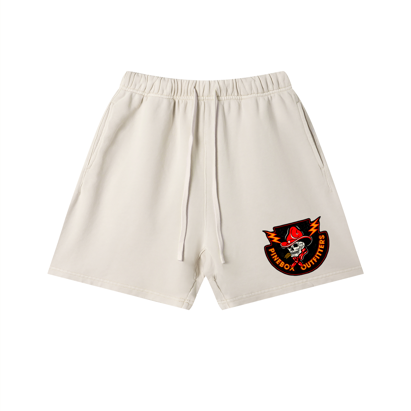 Unisex Vintage Wash 100% Cotton Shorts
