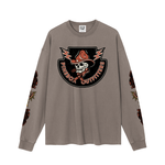 Vintage Washed 100% Cotton Long Sleeve T-Shirt thumbnail