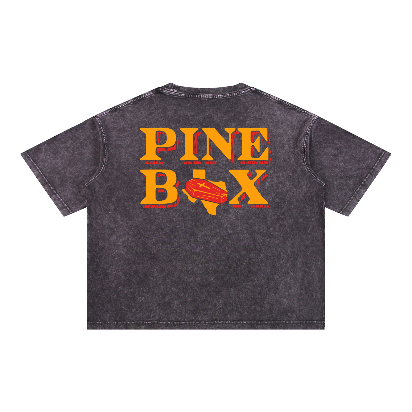 Mineral Wash Boxy 100% Cotton T-Shirt