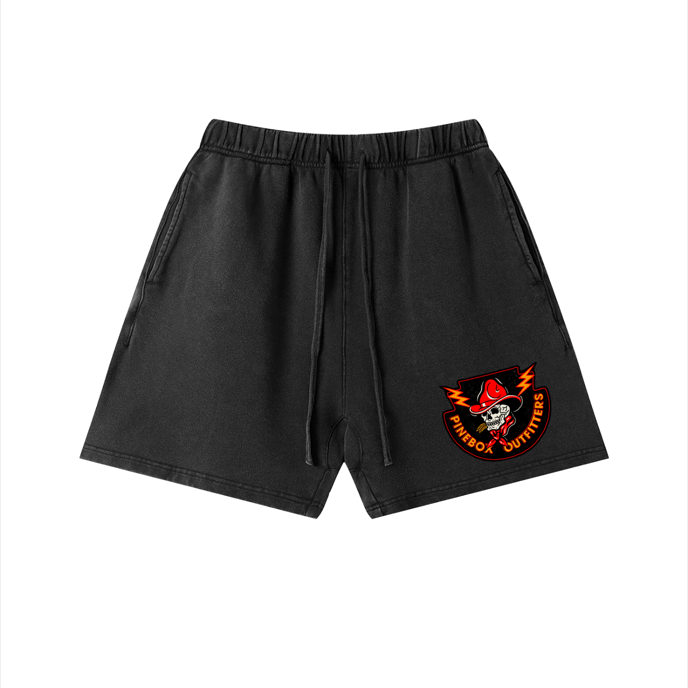 Unisex Vintage Wash 100% Cotton Shorts