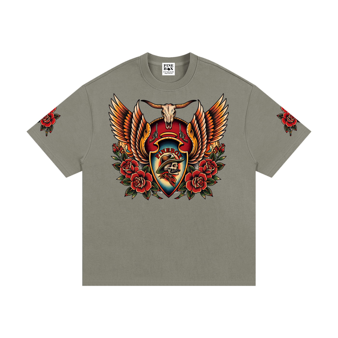(Rosebud) Essential Heavyweight 100% Cotton T-Shirt