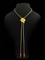 Vintage Texas Oil Derrick Western Bolo Tie