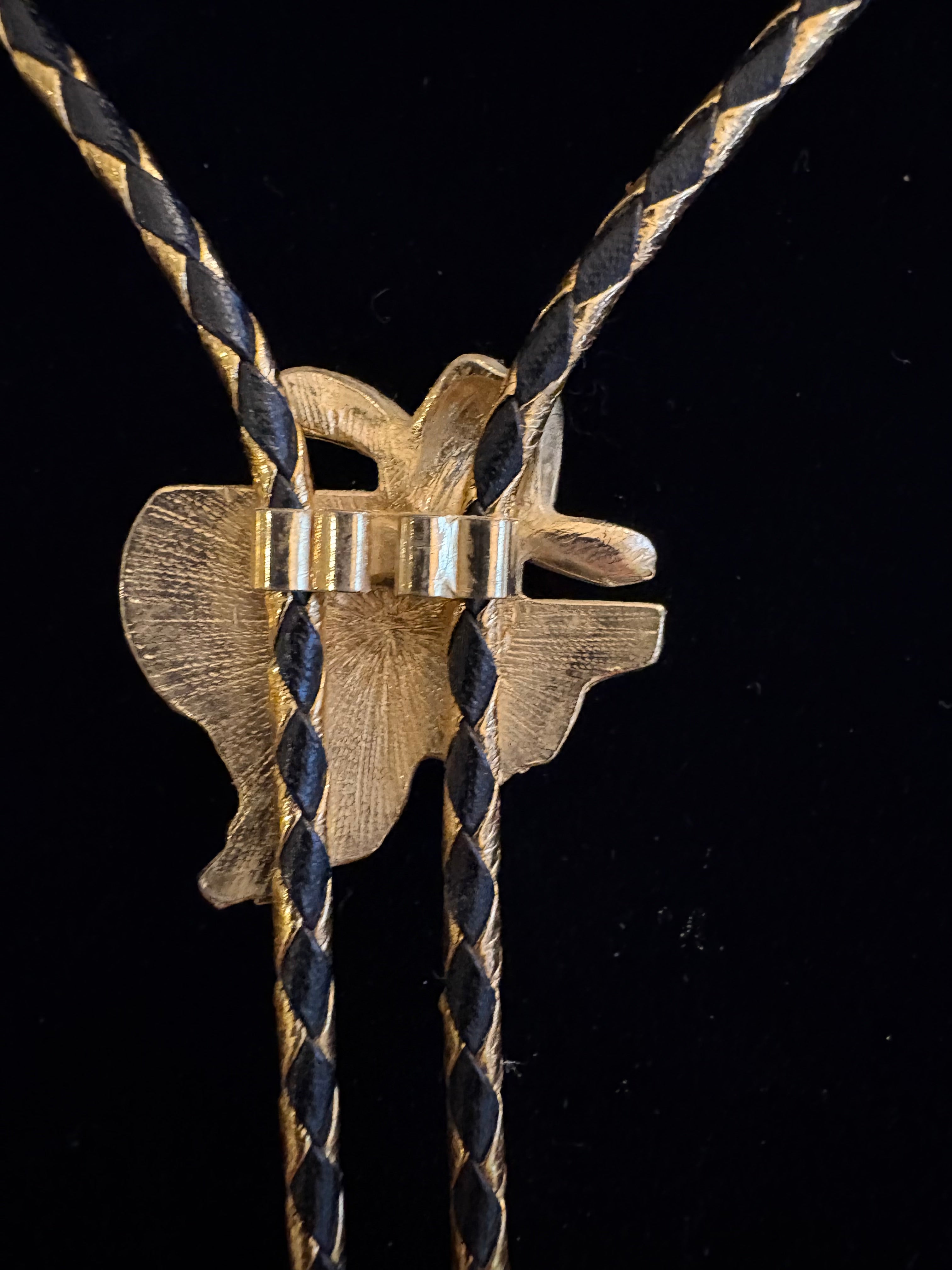 Vintage Texas Oil Derrick Western Bolo Tie