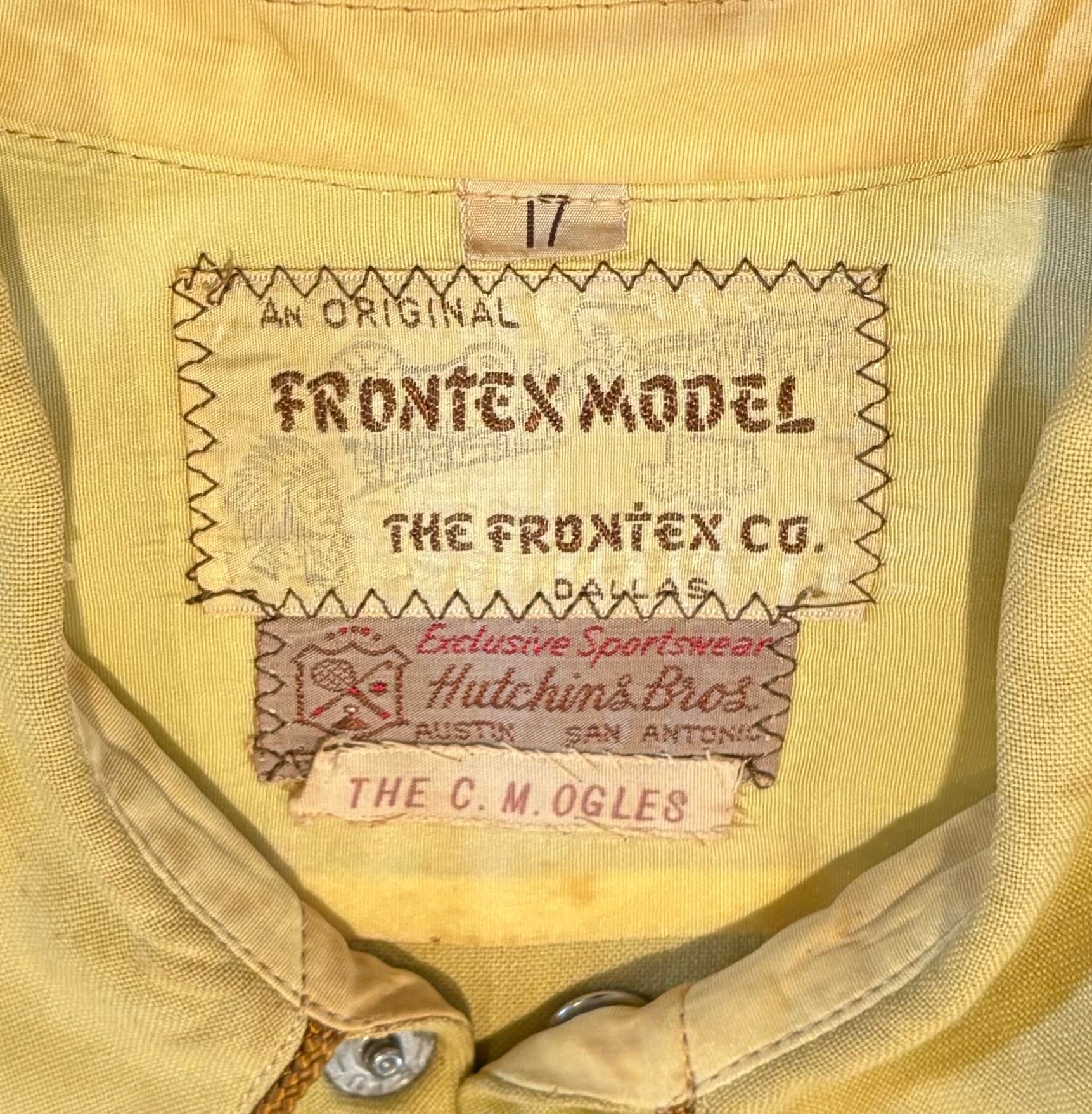 1950's Vintage Western Honky-Tonk Band Shirt