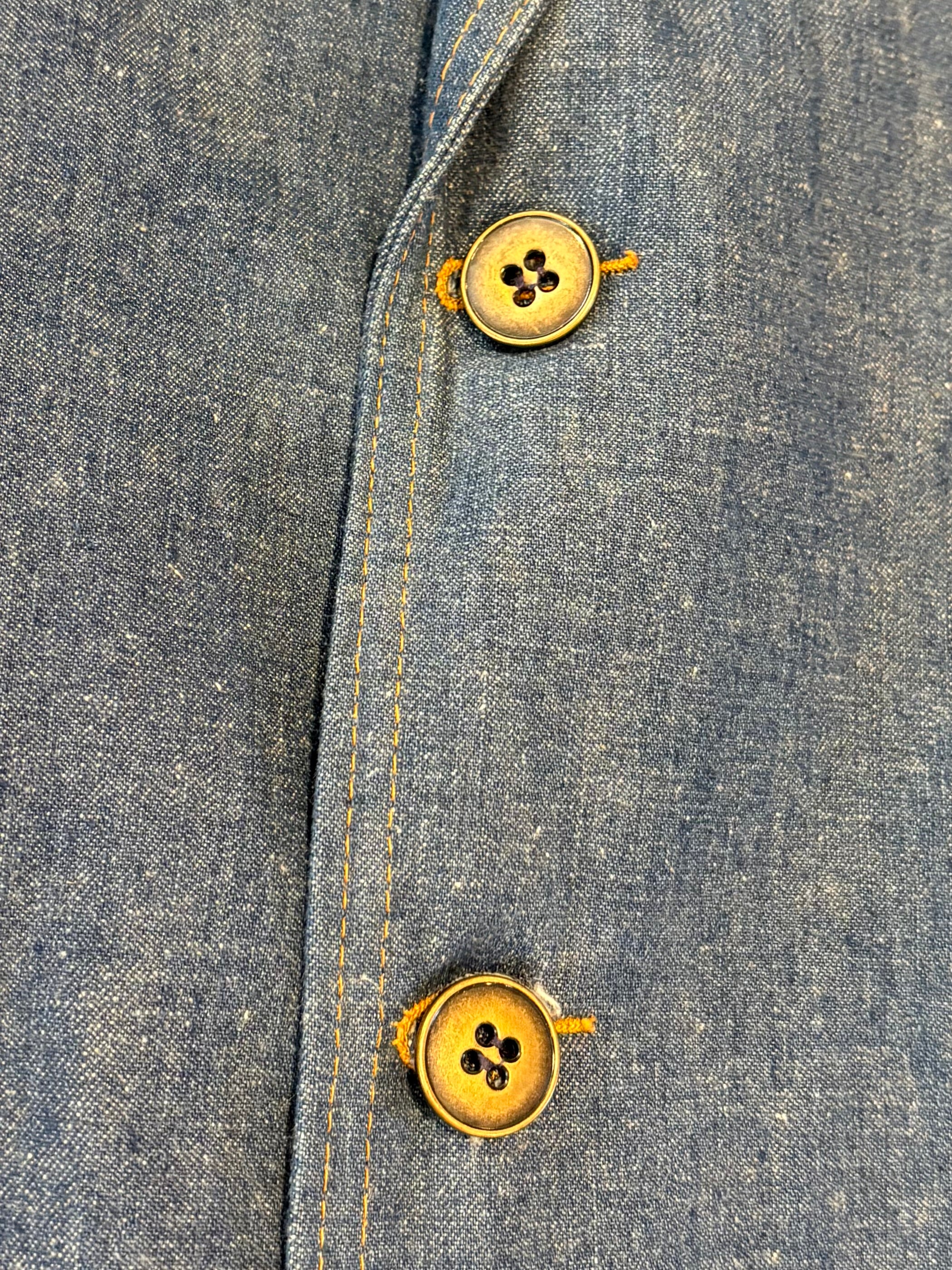 1970's Vintage New Unworn Lee 100% Cotton Denim Jacket