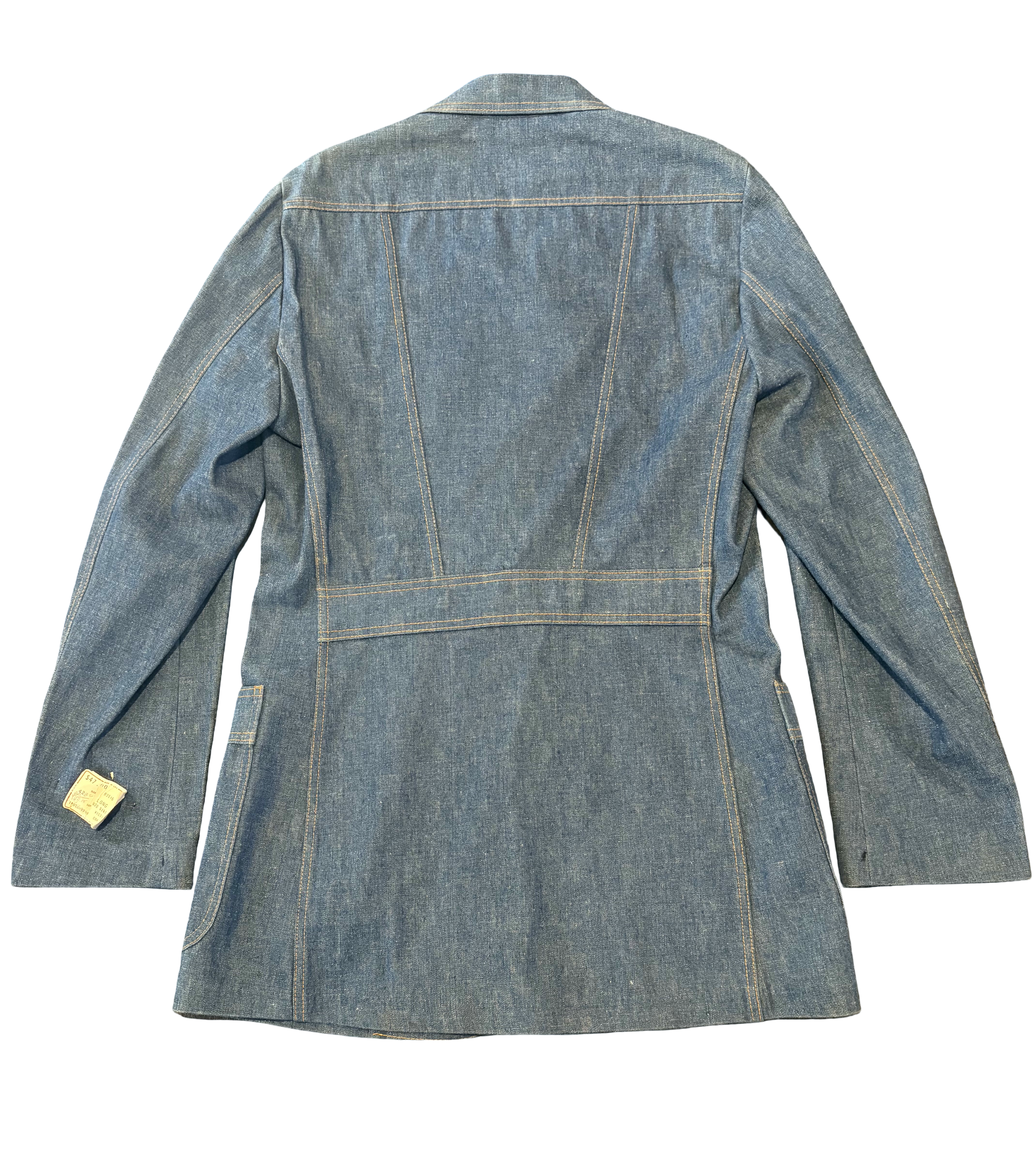 1970's Vintage New Unworn Lee 100% Cotton Denim Jacket