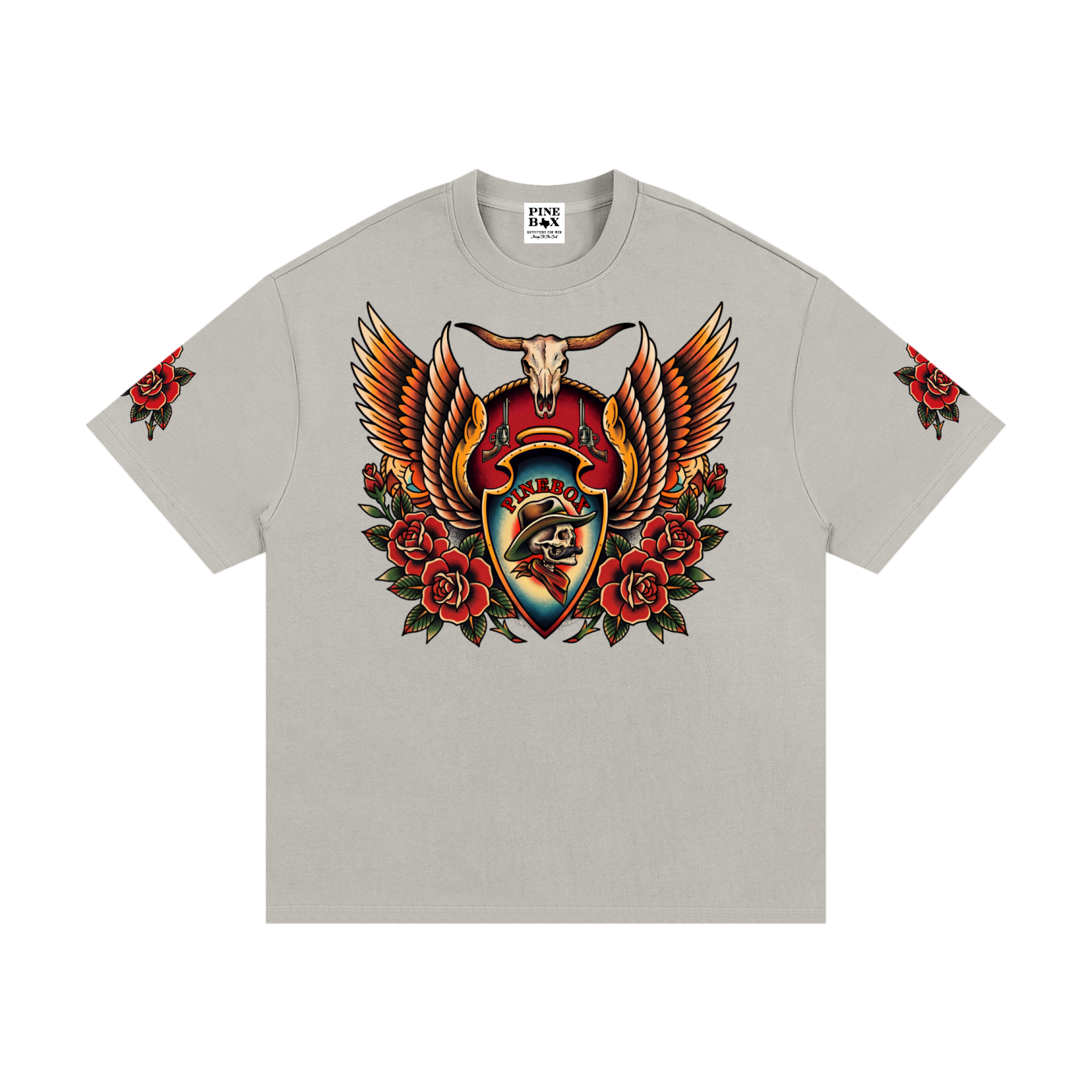 (Rosebud) Essential Heavyweight 100% Cotton T-Shirt