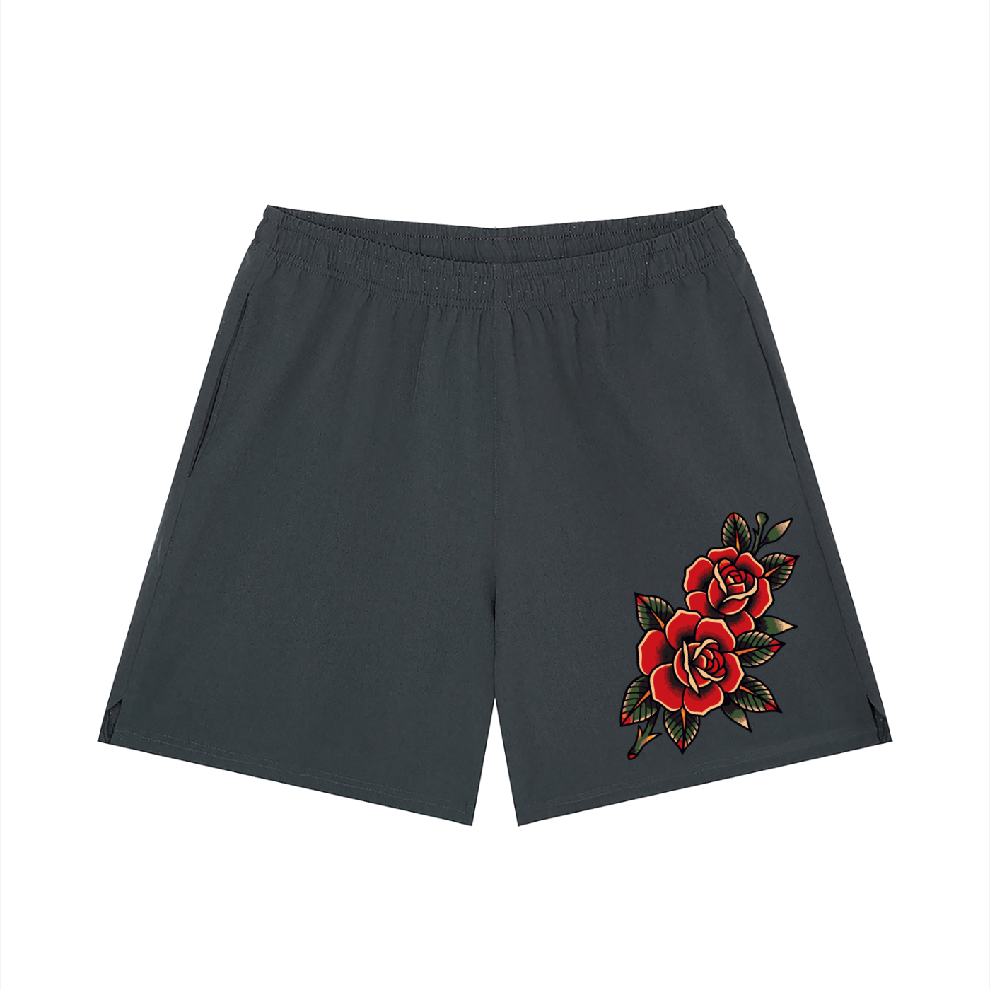 Men’s Athletic Loose Fit Elastic Waist Shorts