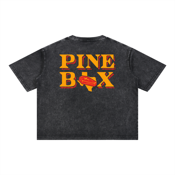 Mineral Wash Boxy 100% Cotton T-Shirt