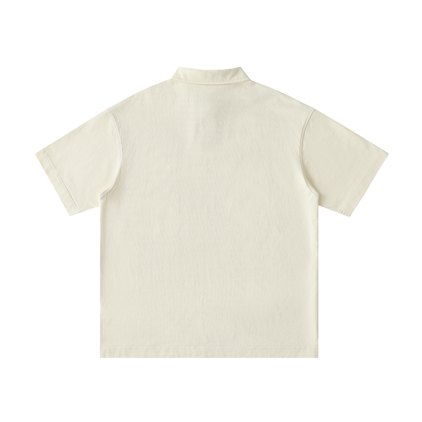 100% Loose Cotton Short-Sleeve Polo Shirt