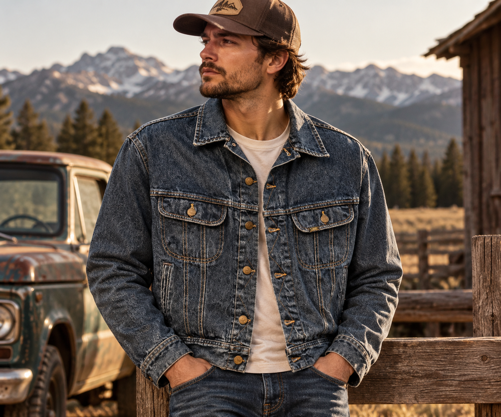 1980's Vintage  Trucker Jacket
