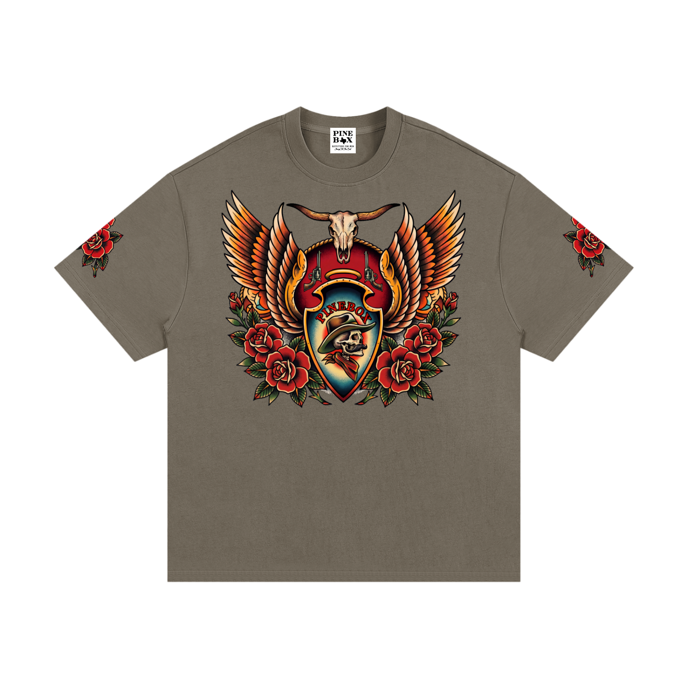 (Rosebud) Essential Heavyweight 100% Cotton T-Shirt