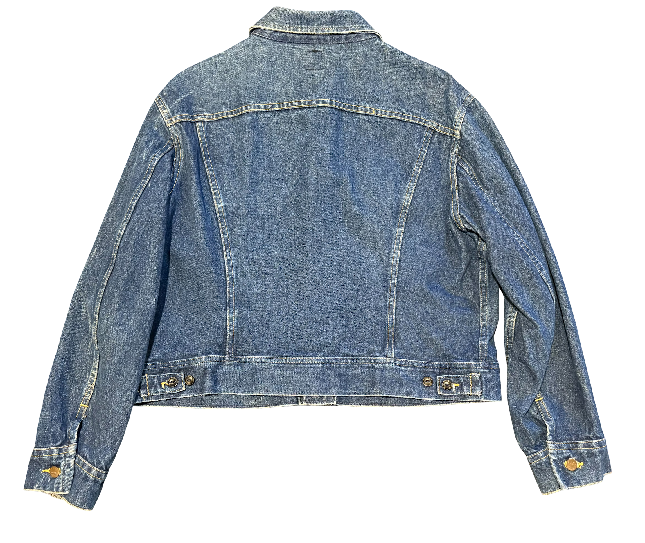 1980's Vintage Western Lee Riders Denim Trucker Jacket